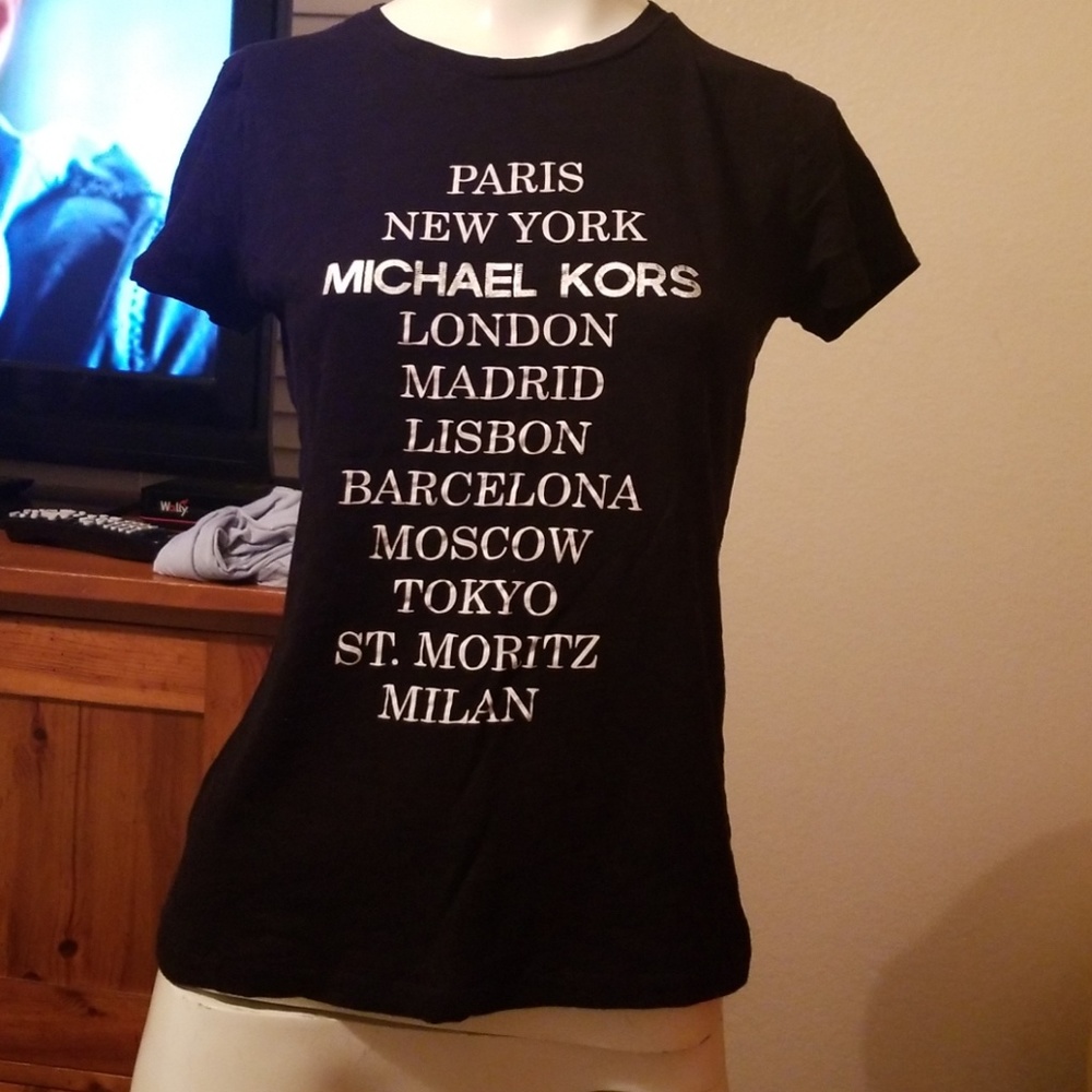 Michael Kors black tee